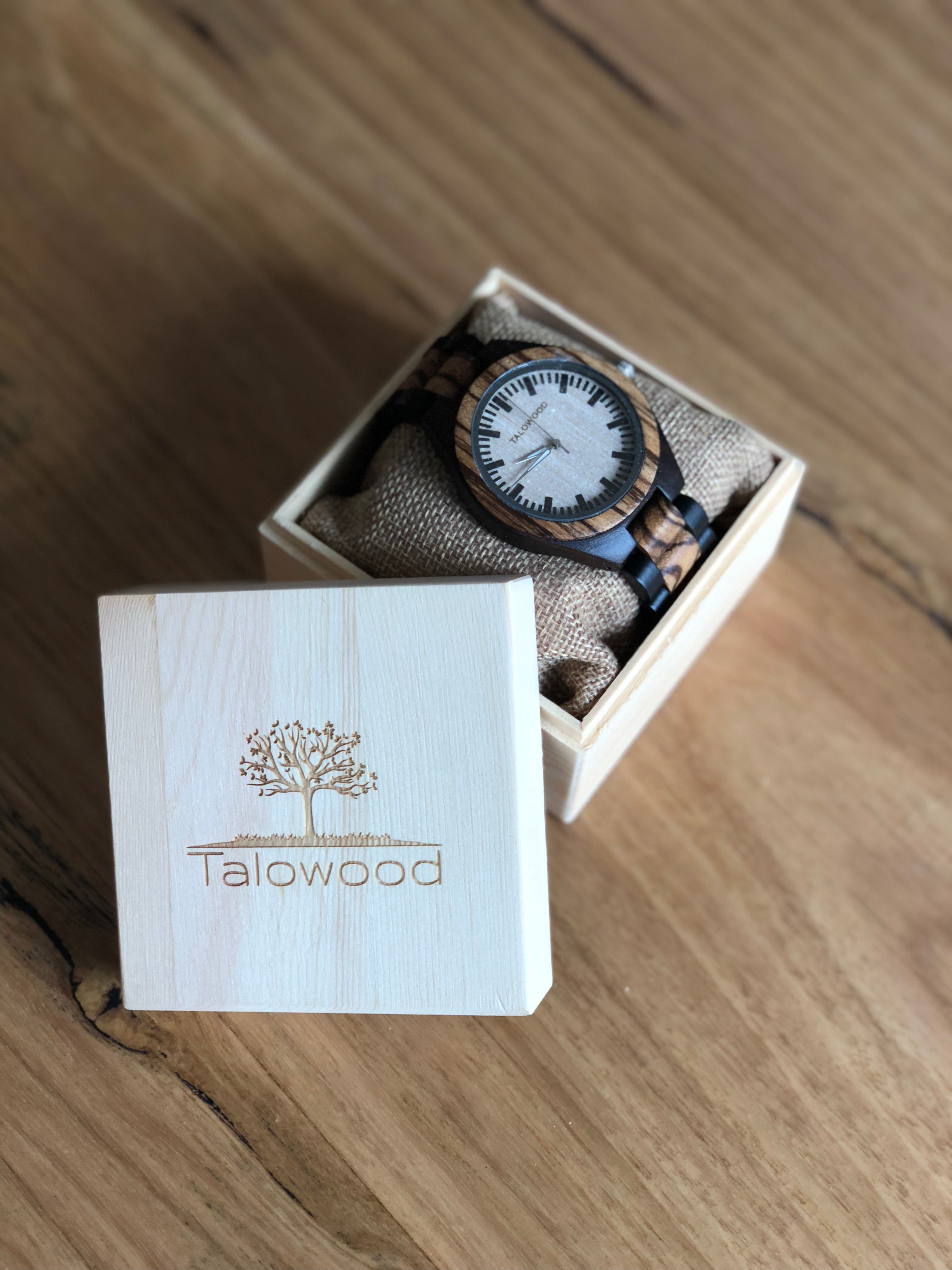 Men's Personalized Wooden Watch - Unique Gifts for Him, Dad, and Son –  Dusty Saw