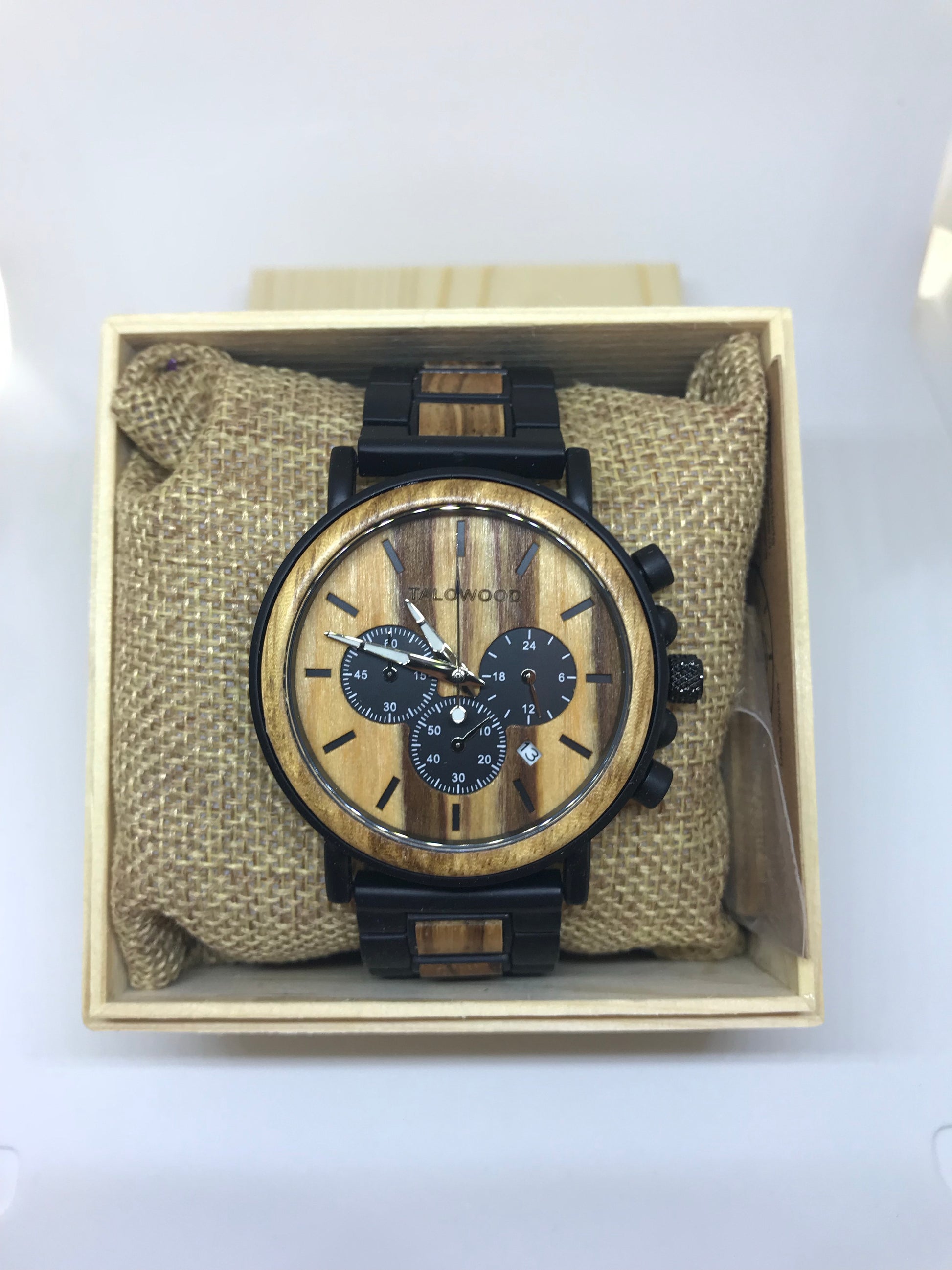 Best Chronograph timber eco friendly watch 